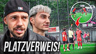 ROTE KARTE FÜR UNSEREN TORWART! KÖNNEN WIR DAS SPIEL RETTEN?