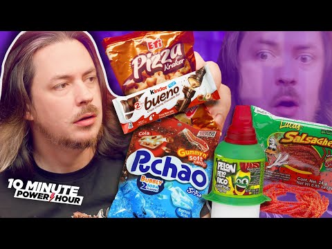 Candies from around the world REALLY vary...