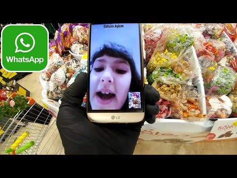 Whatsapp ile bayram alışverişi. Elif ile Eğlenceli Alışveriş Videosu Video