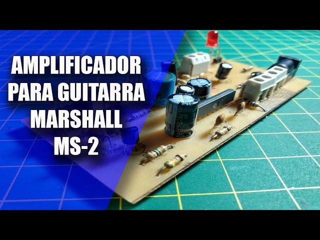 Vídeo relacionado con Marshall MS-2 - Amplificador para guitarra (2W, 6.3 mm), color negro