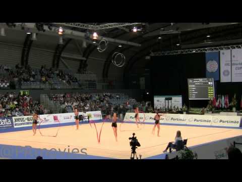 Polónia (Poland) - 3 Fitas e 2 Arcos (3 Ribbons and 2 Hoops) - Portimão World Cup 2011