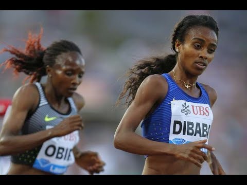 Genzebe Dibaba vs Hellen Obiri - Women's 3000m IAAF Diamond League Lausanne 2016