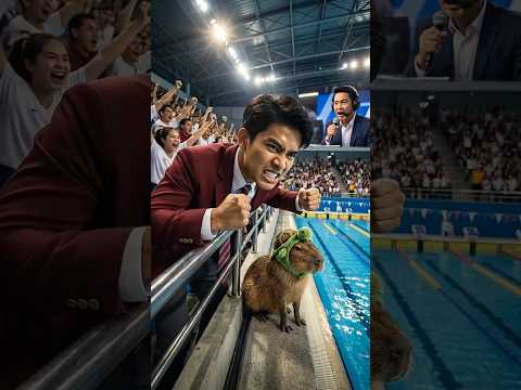 การแข่งขันลูกสุนัขของคาปิบาร่า พลิกเหตุการณ์แบบไม่คาดฝัน!