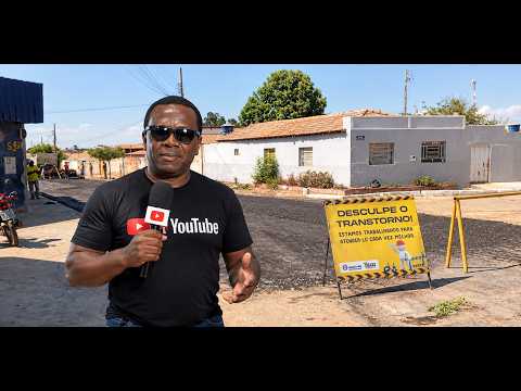 Obra duvidosa na cidade de Manga  Minas Gerais  em ano eleitoral