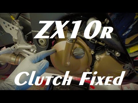 ZX10r Clutch fix. Finally sorting the Kawasaki's rattle. Slipper clutch explained