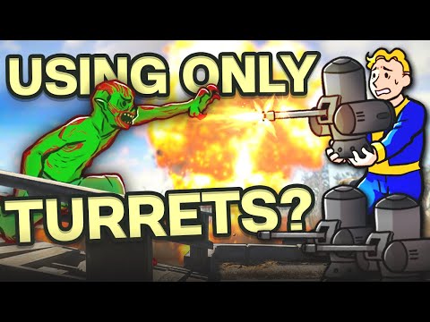 Surviving In Fallout 4 Using Only Defensive Turrets