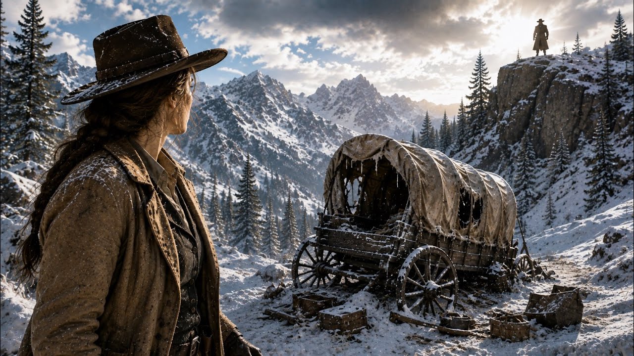 She Found an Abandoned Wagon in the Snow—Then Someone Called Her Name From the Mountains