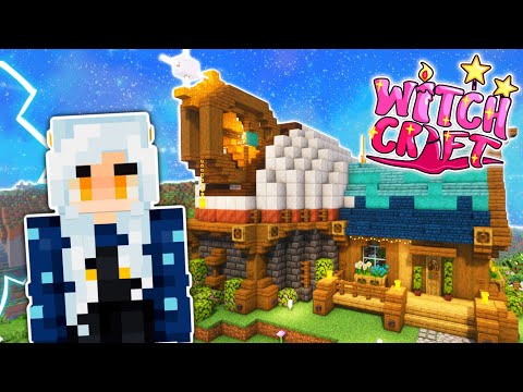 I BUILT A MAGIC OBSERVATORY! | WitchCraft SMP 3