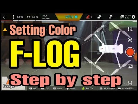 SETTING COLOR F-FLOG STEP BY STEP - FIMI X8 SE