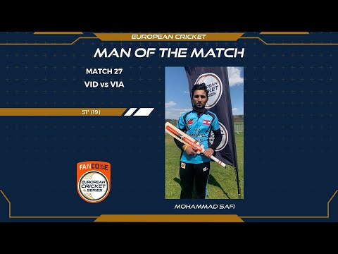 MORE! MORE! MORE! Mohammad Safi magnificent batting for Vienna Danube