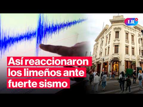 Sismo en Cañete de 5.0 grados se sintió en todo Lima #LR