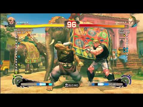 SSF4 [GO] MKaio kickgamer vs RaGe Isho [AB]