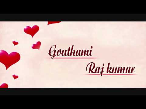 Gouthami weds Rajkumar