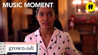 grown-ish | season 1, episode 12 music: kingswood - &quot;why do i get stuck when you arrive&quot; | freeform