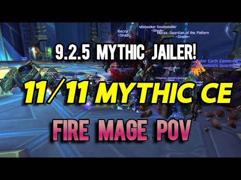 PATCH 9.2.5 MYTHIC JAILER Sepulcher of the First Ones SKB FIRE MAGE DPS POV