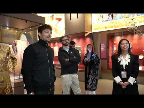 “Formula-1” yulduzi Sharl Lekler Oʻzbekistondagi Islom sivilizatsiyasi muzeyidan hayratda qoldi”