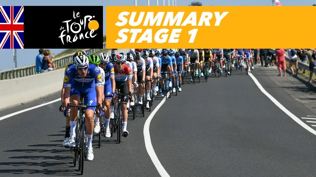 Summary - Stage 1 - Tour de France 2018 - YouTube