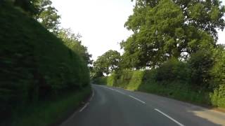 preview picture of video 'Driving On The B4220 & B4214 From Cradley To Ledbury, Herefordshire, UK 5th July 2013'