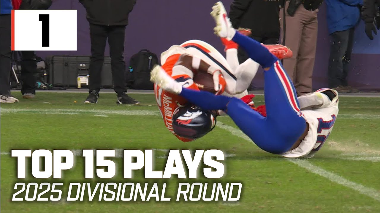 Top 15 Plays of the Divisional Round!
