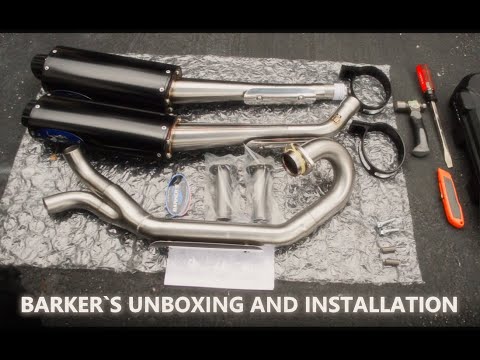 Barkers unboxing and installation on a Yamaha Raptor 700 R 2019 step by step