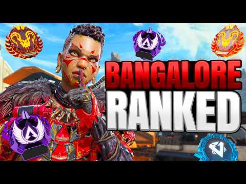 High Level Bangalore Ranked Gameplay - Apex Legends (No Commentary)