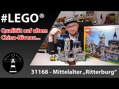 Pitifully POOR with NASTY austerity measures - LEGO® Creator 3in1 31168 - Knight's Castle in the ...