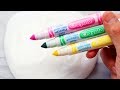 Satisfying Relaxing Pastel Slime Coloring Using Classic Crayola Markers