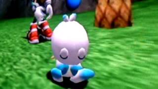 My Chao Star Sleeping Weird