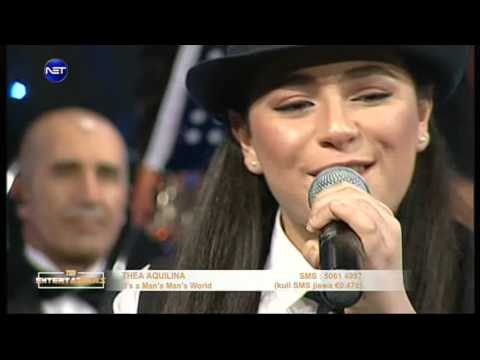 Thea Aquilina - It's a Man's World on The Entertainers