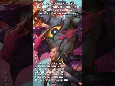 SoulFighter Skins Ranking | League of Legends | #shorts