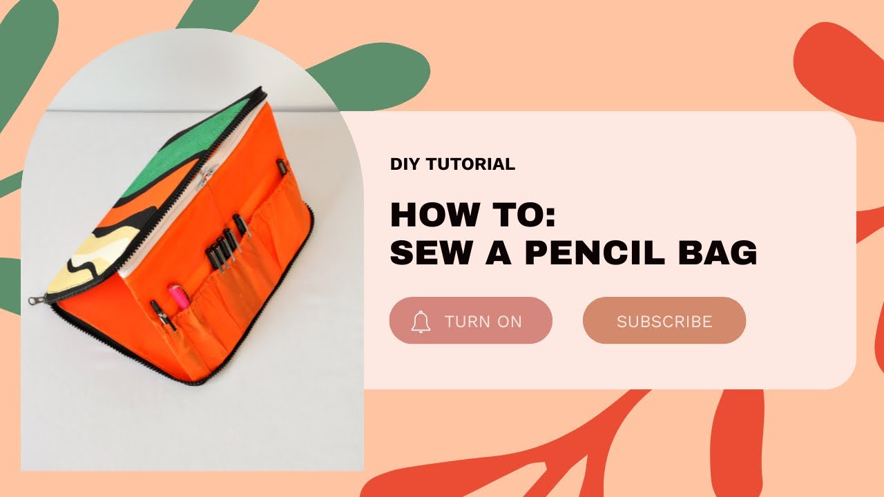 How To Sew A Pencil Case / Storage Box / DIY Step-by-Step Tutorial