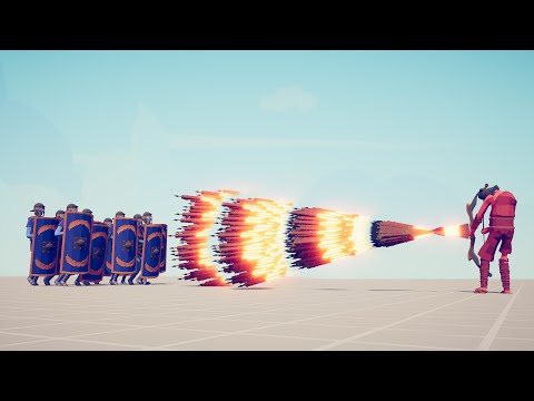 GOD FIREWORK ARCHER vs 10x UNITS - Totally Accurate Battle Simulator