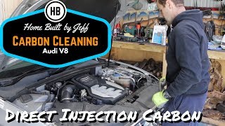Direct Injection carbon cleaning on my Audi B8 S4/S5 V8