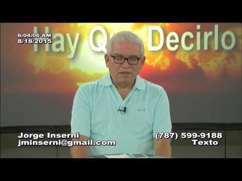 Hay Que Decirlo 08-18-15 (01) -