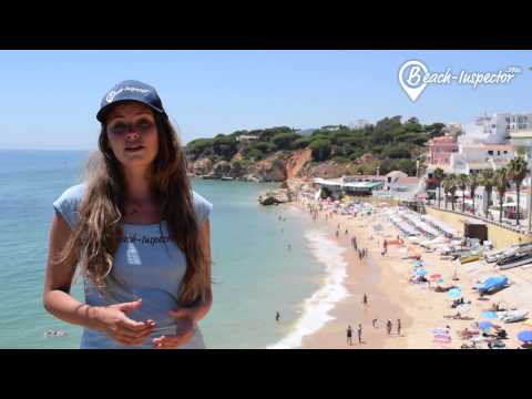 Urlaub am Strand Praia dos Olhos de Agua an der Algarve