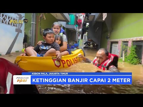 POLDA METRO JAYA PATROLI SIAGA BANJIR