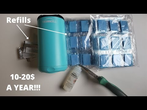 Thermacell Mosquito Repeller Review - Tip Which Will Save You a Lot Of $$$ On the Repellent Refills!