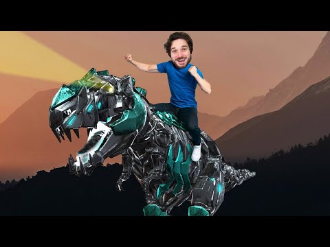EU CONSEGUI UM TIRANOSSAURO REX ROBÔ NO ARK! (e mais 7 novos dinossauros)