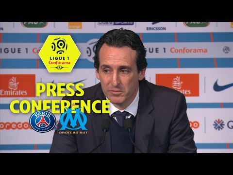 Press Conference Paris Saint-Germain - Olympique de Marseille (3-0) / 2017-18
