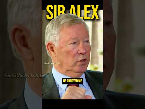 The One Player Who Annoyed Sir Alex🤬 #football #premierleague #soccer