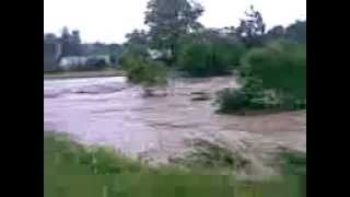 preview picture of video 'powódz  gorlice , sękowa 2010'