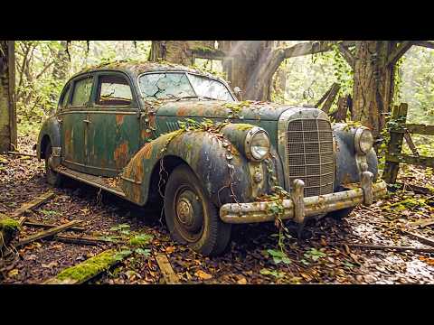 Thumbnail for ASMR Restoring an Abandoned 1940 mercedes benz 540k by Automobile, video, Mercedes-Benz, Car, Vehicle, vide
