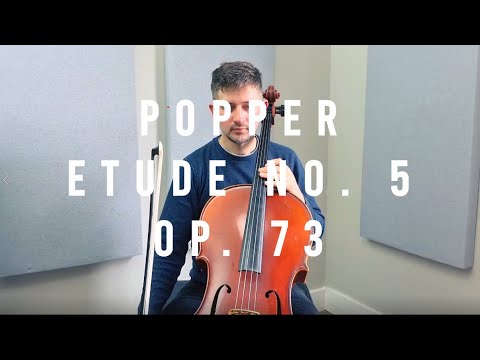 David Popper Op 73 Etude No5