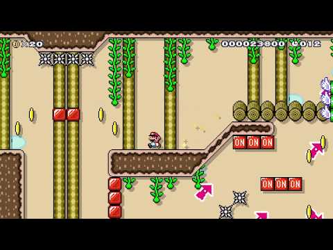 Super Mario Maker 2 - Zigging and Zagging 30s, by Bartastic [World Record Run]