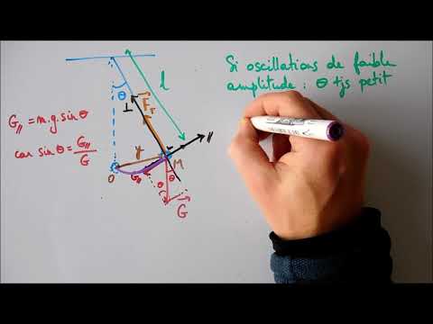Dynamique du pendule simple