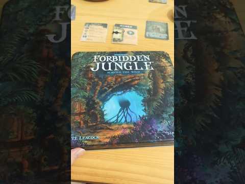 Forbidden Jungle #boardgamelife #boardgames