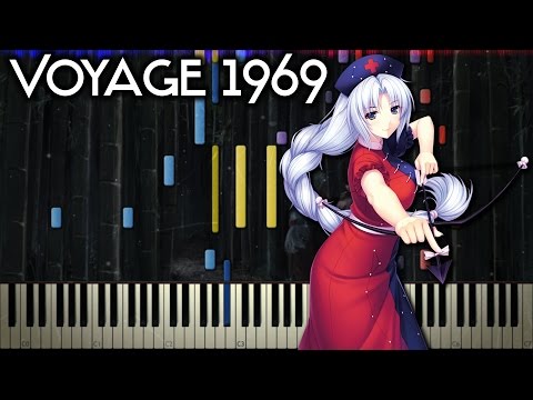 [Synthesia Tutorial] Touhou 8 ~ Voyage 1969 (Piano Duet)