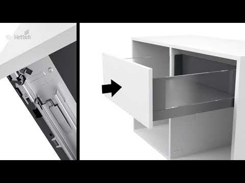 Kit tiroir casserolier AvanTech YOU Inlay - Hauteur 187 mm HETTICH