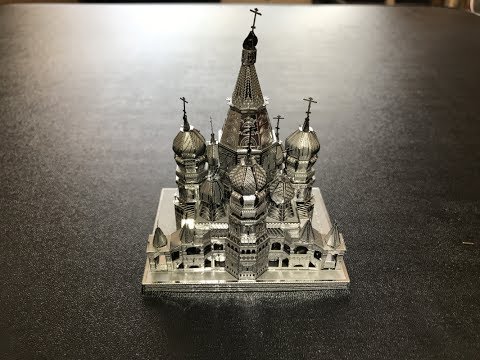 Saint Basil's Cathedral 3D Metal Model Kit