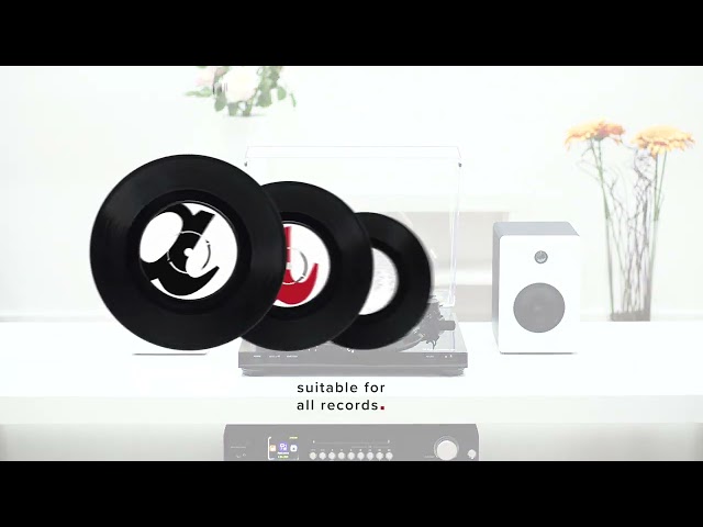 Platine vinyle disque noire, avec USB - Audizio